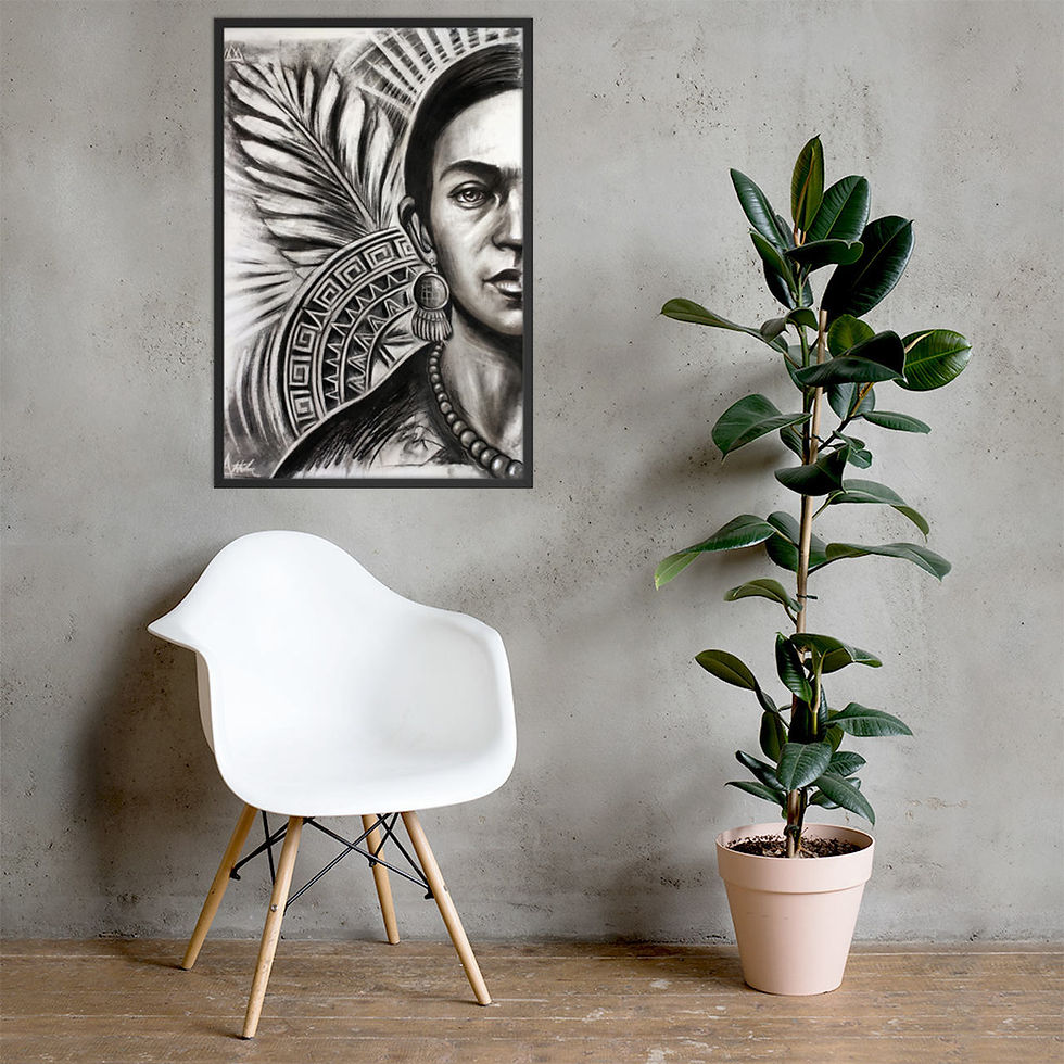 Miniatura: Quadro decorativo Frida khalo