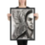 Miniatura: Quadro Decorativo Frida Khalo A2
