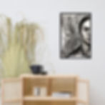 Miniatura: Quadro decorativo sala Frida Khalo