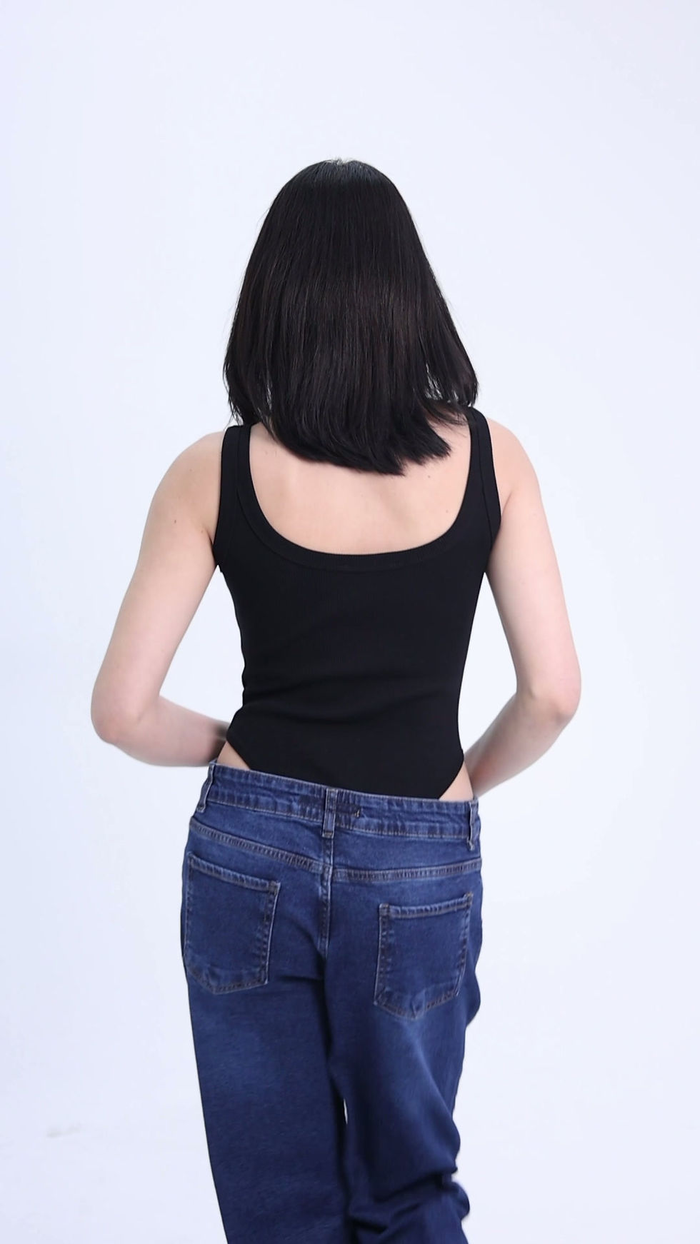 Küçük resim: Distimi Askılı Fitilli Bodysuit Pamuk