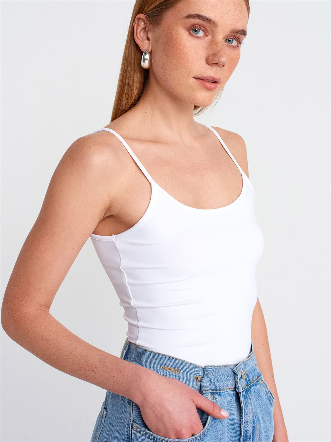 Dilvin İnce Askılı Poliamid 20901