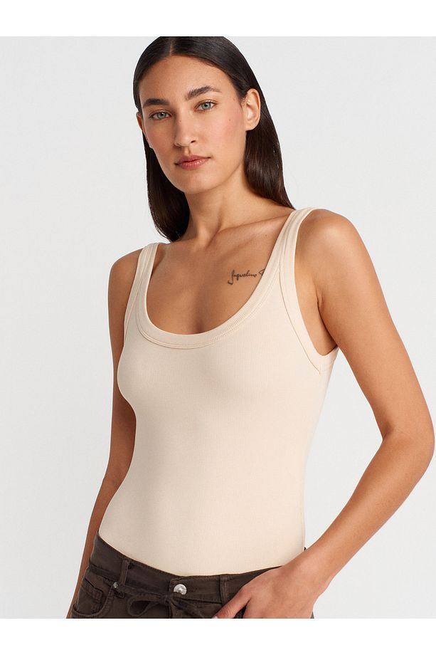 Küçük resim: Dilvin 21053 Askılı Bodysuit