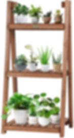 handmade wooden plant stand 
