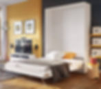 foldable murphy bed, perfect for optimising studio apartment layout