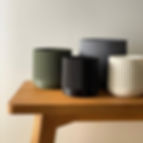 Japandi style plant pots