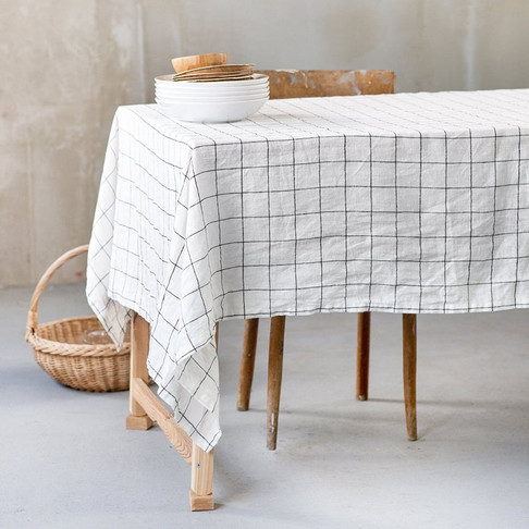 Handmade Linen Table Cloth