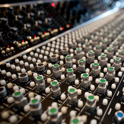 console de mixage