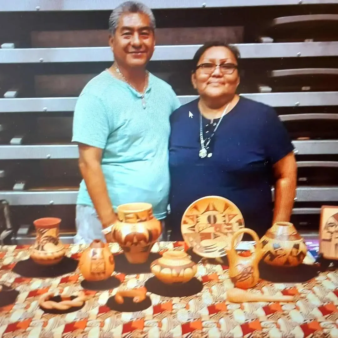 Dorothy "Dot" and Emerson Ami (Hopi-Tewa) ceramic artists