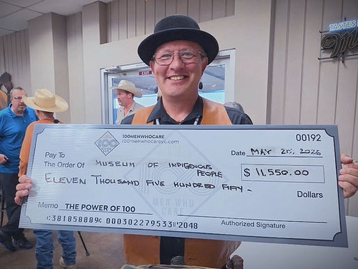 100 Men Who Care Awards MIP $11,550 Grant