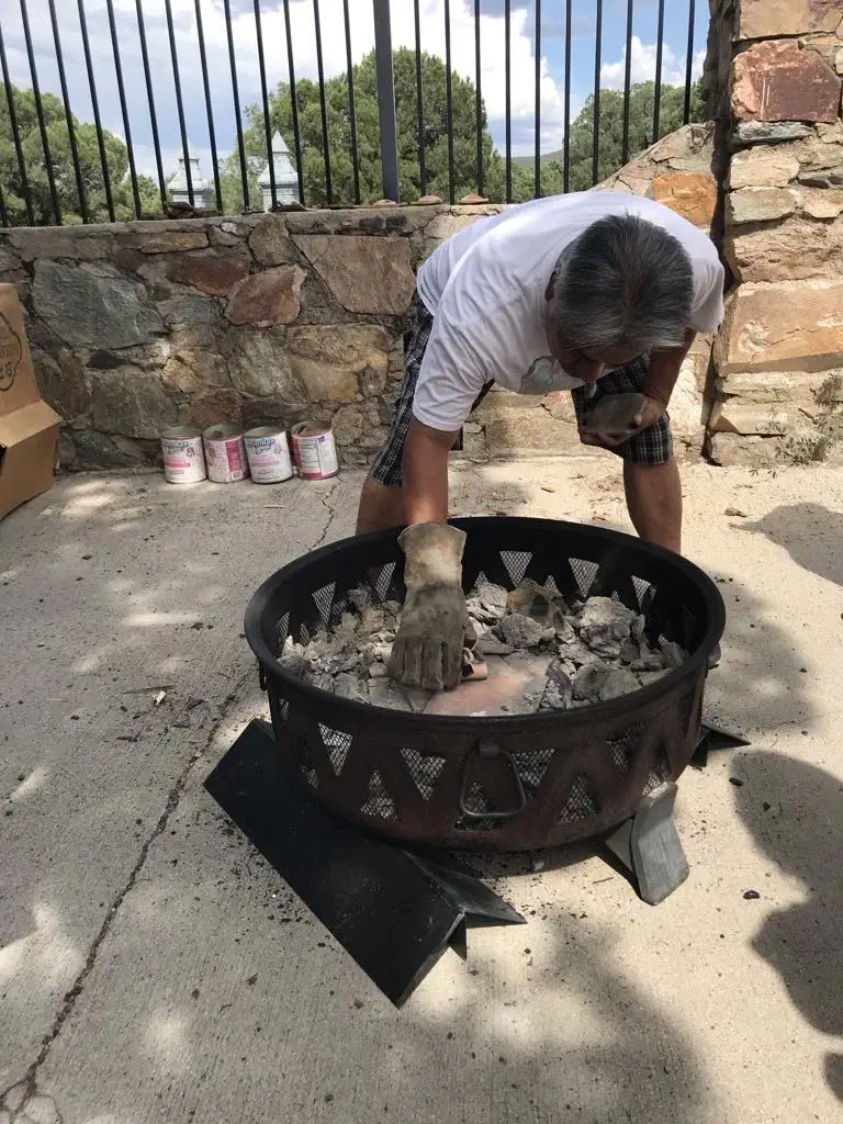 Emerson Ami (Hopi-Tewa) demonstrations and live pottery firings