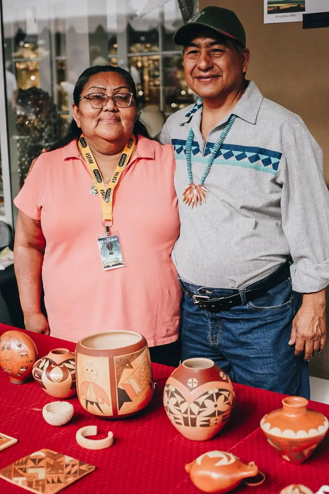 Dorothy "Dot" and Emerson Ami (Hopi-Tewa) Potters