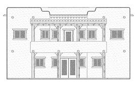MIP Building Blueprint Plans Front Entrance