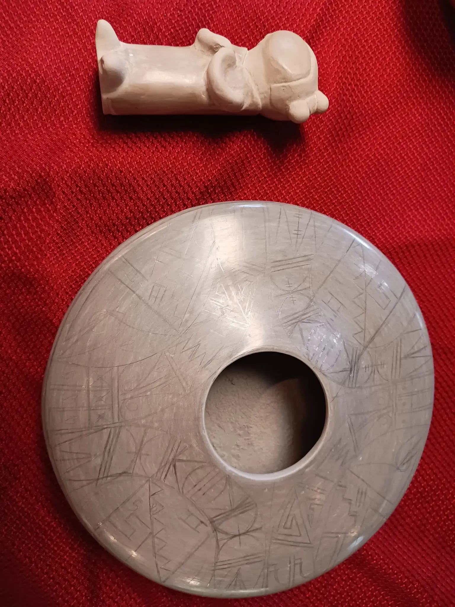 Hopi pottery multiple pottery firings and selling their work