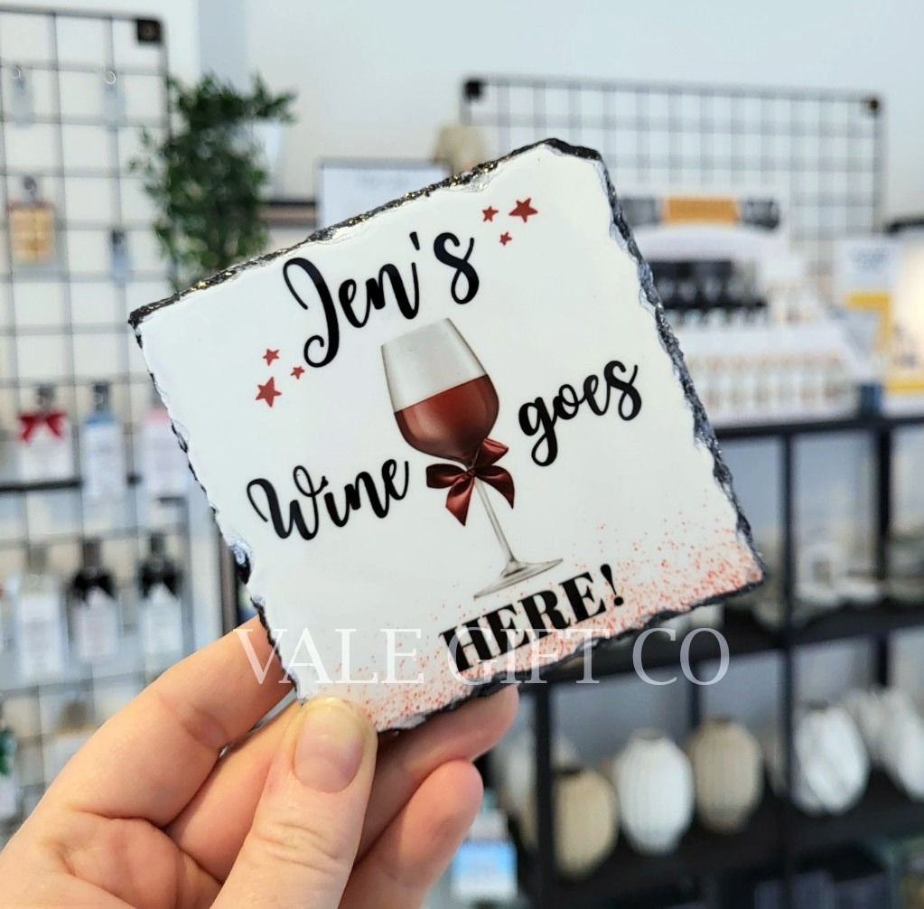 Personalised Slate Coaster