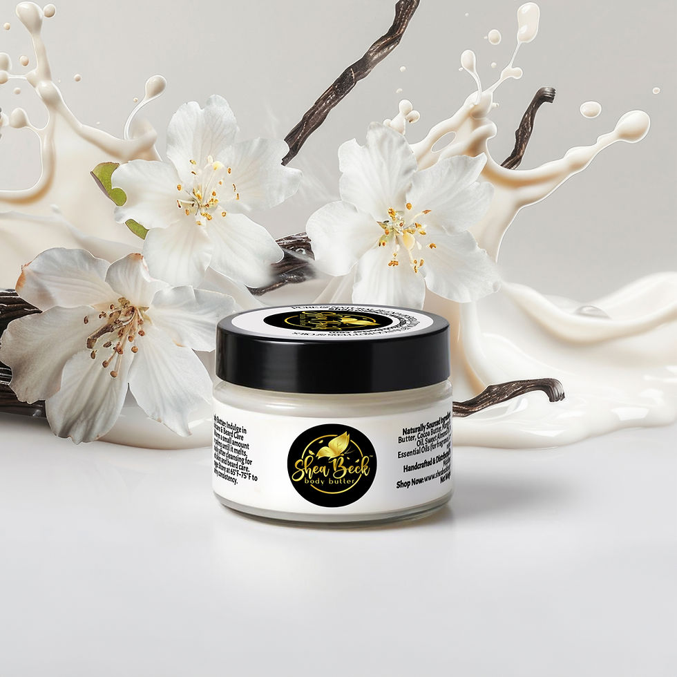 Fresh Vanilla scent from Shea Beck Body Butter
