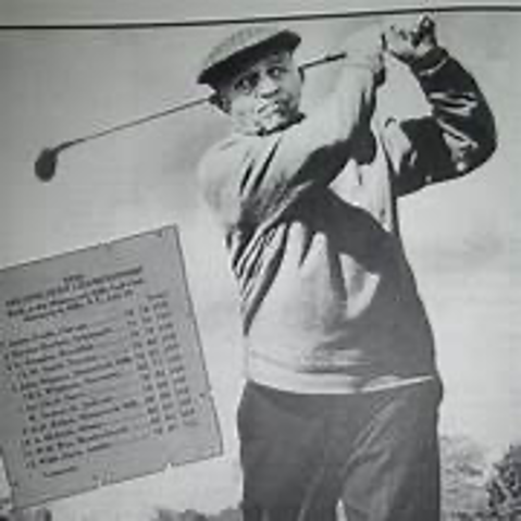 John Shippen PGA Golf Picture