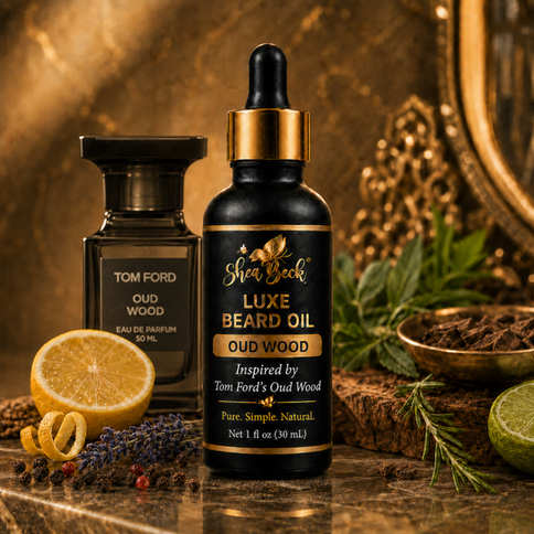 Shea Beck® Oud Noir Luxe Beard Oil (Inspired by Tom Ford Oud Wood)