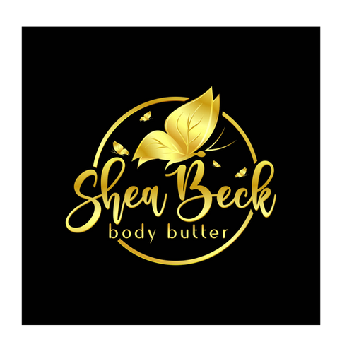 Jar of whipped French Vanilla Scented Shea Beck Body Butter with a warm, creamy vanilla fragrance, perfect for hydrating and