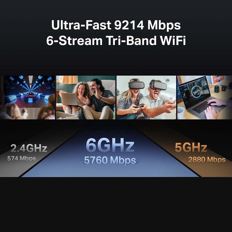 Thumbnail: TP-Link Archer BE550 BE9300 三頻 Wi-Fi 7 路由器