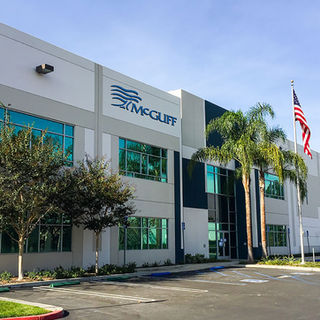 The McGriff commercial office building and warehouse.