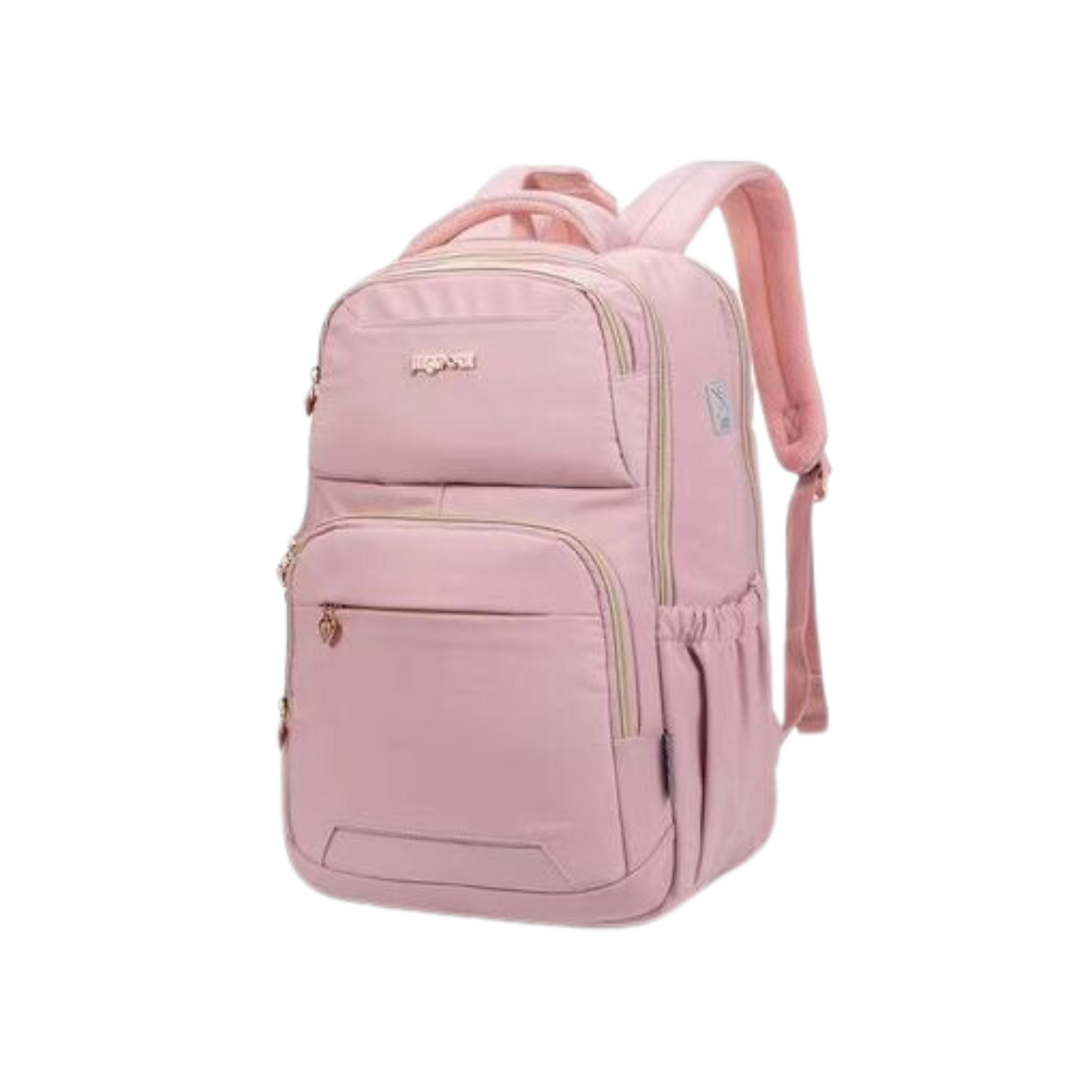 Miniatura: MOCHILA SOCIAL FEMININA / 7 BOLSOS - ALÇA P/ MALA E BOLSO INTERNO P/ NOTEBOOK