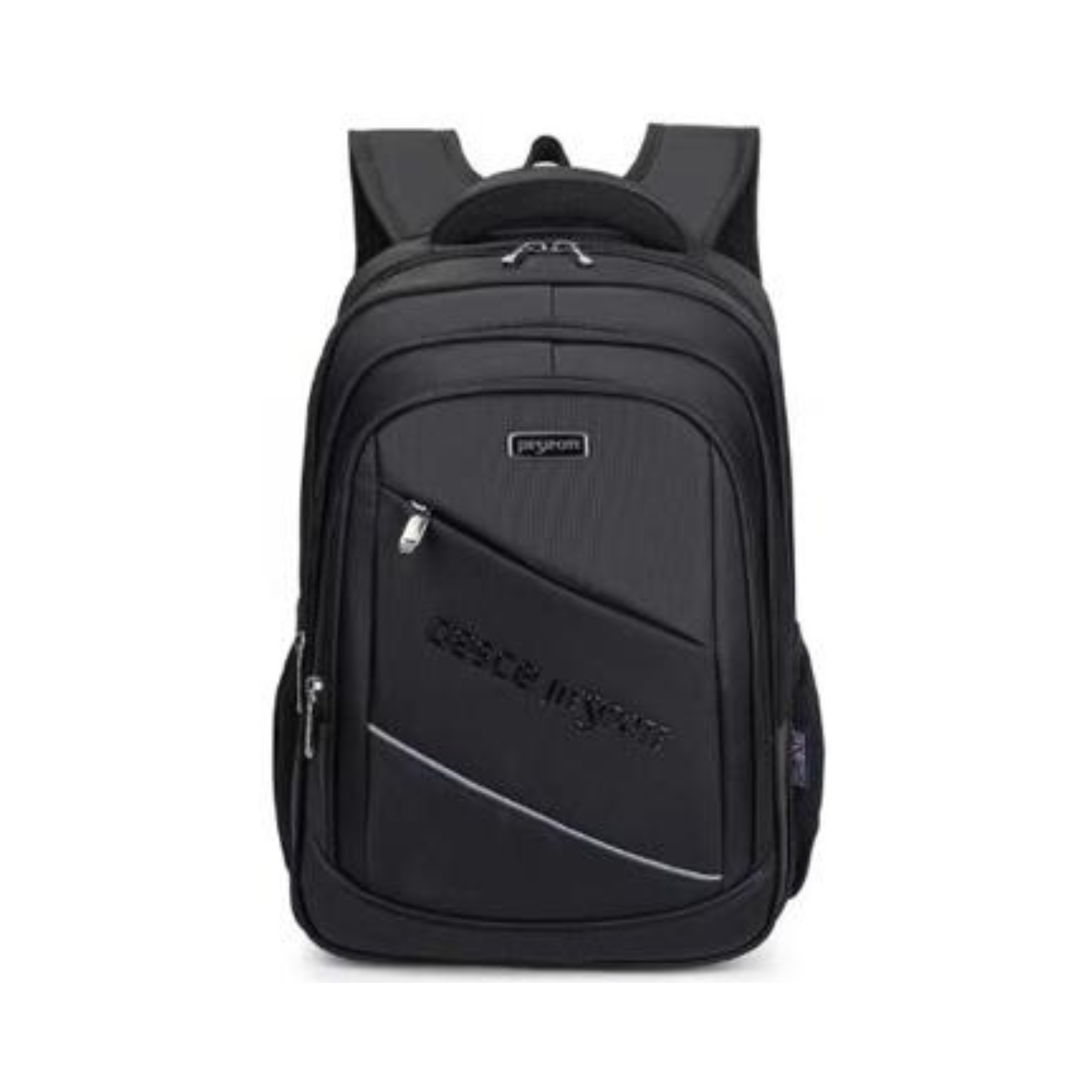 MOCHILA SOCIAL MASCULINA / 4 BOLSOS - BOLSO INTERNO P/ NOTEBOOK
