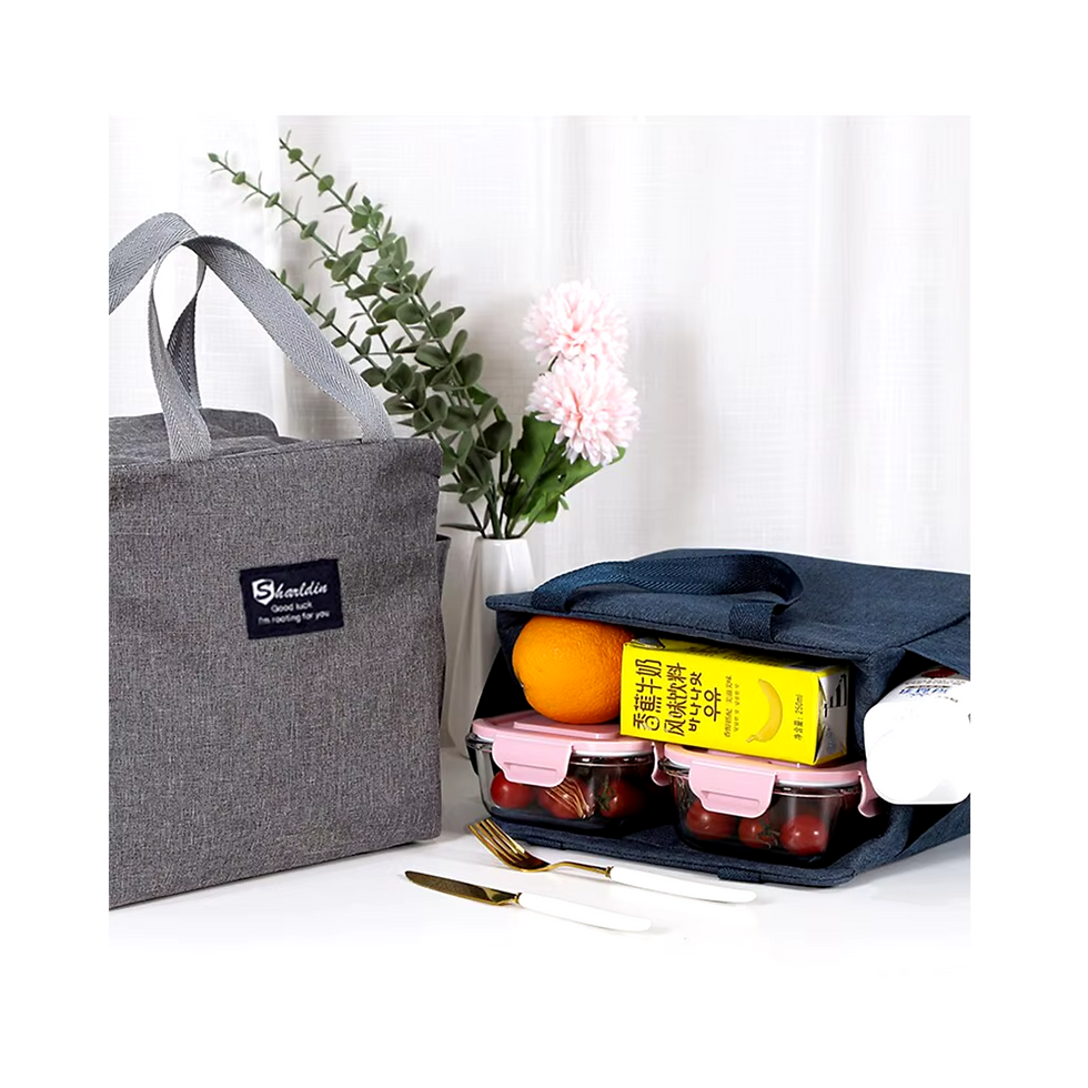 Miniatura: LANCHEIRA TÉRMICA /  2 BOLSOS - IMPERMEÁVEL E ZIPER REFORÇADO