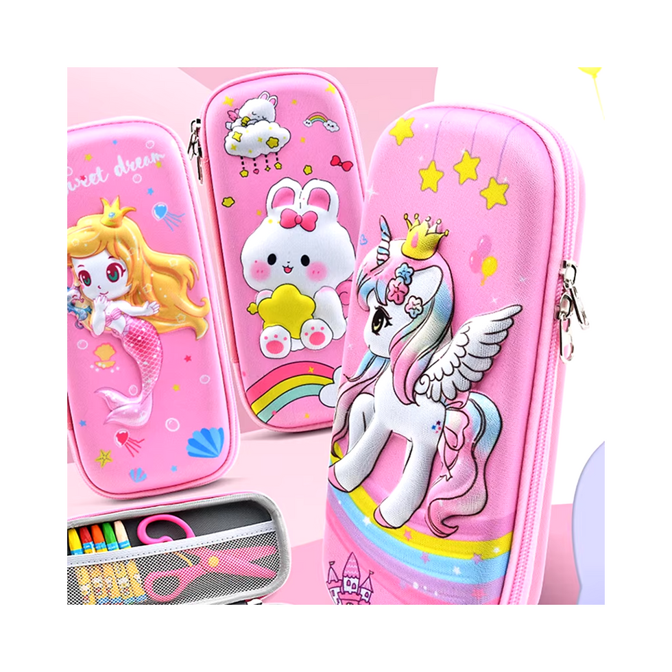 Miniatura: ESTOJO INFANTIL / BOLSO C/ DIVISÓRIA - ZIPER REFORÇADO