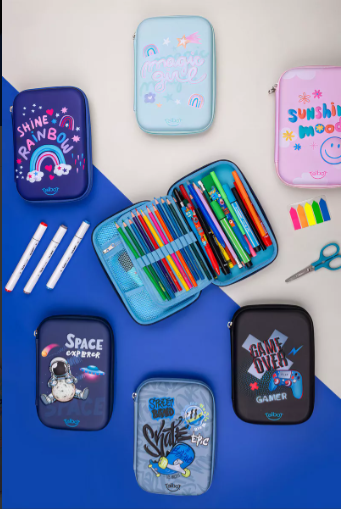 Miniatura: ESTOJO INFANTIL/ BOLSO ESPAÇOSO C/ MATERIAL ANTIRISCO E RESISTENTE