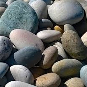 Galet gris 20/50 naturel pour massifs et rocailles