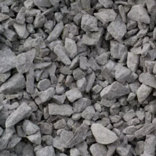 Gravier 6/16 concassé gris calcaire pour parkings et cours
