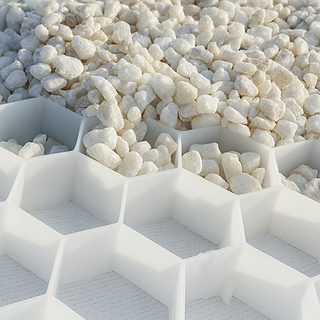 Dalle alvéolaire stabilisatrice pour gravier