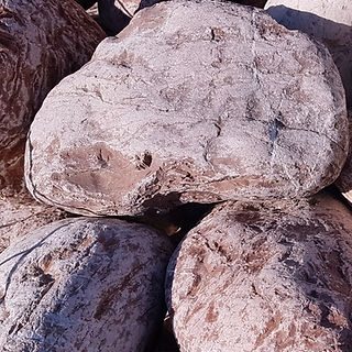 Galet rose 100/300 pour jardins naturels et raffinés