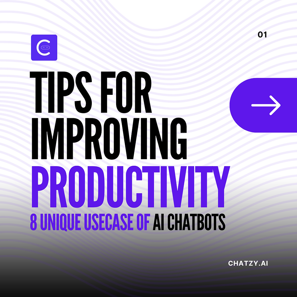 Innovative applications of AI Chatbots