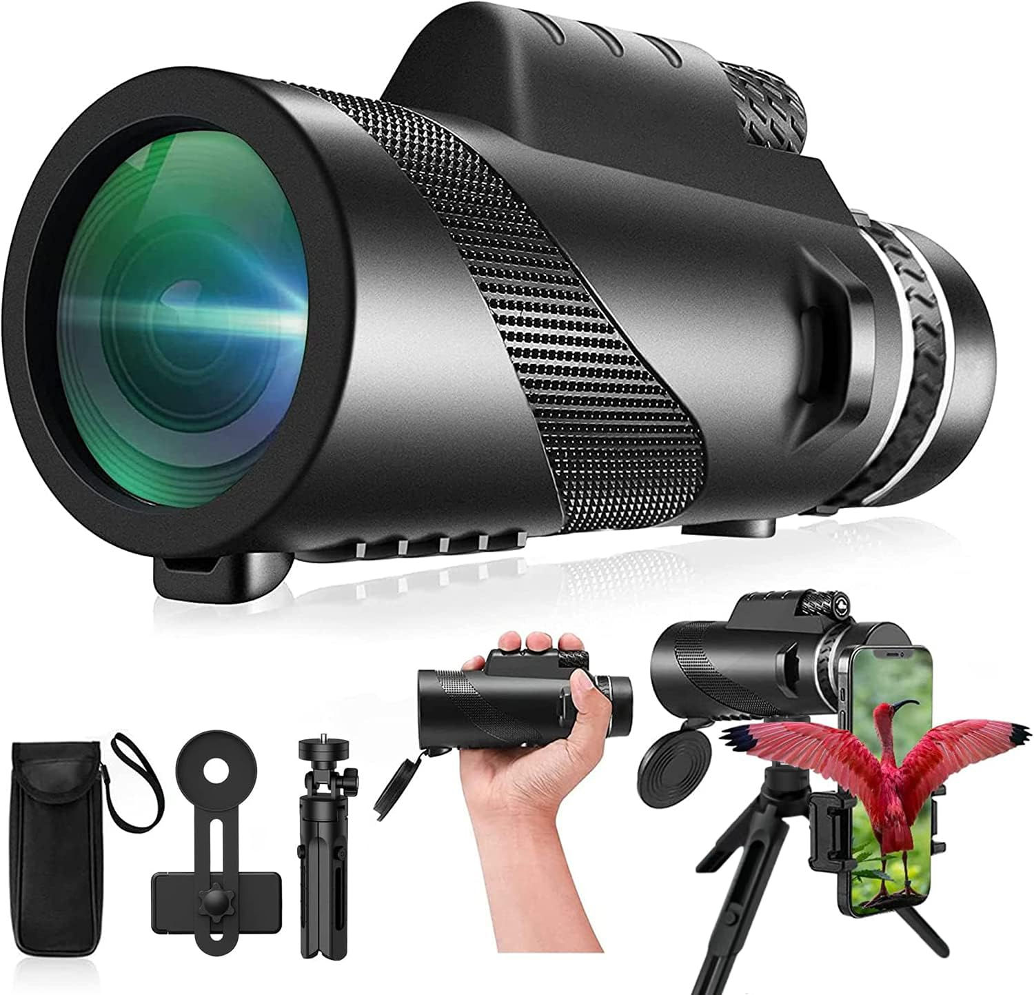 Monocular-Telescope 80x100 High Powered Monocular for Adults Monocular for Smart