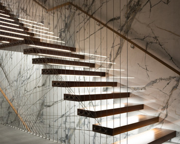 City Beach Residence real estate photography of a staircase by Studio CK in Perth, Western Australia