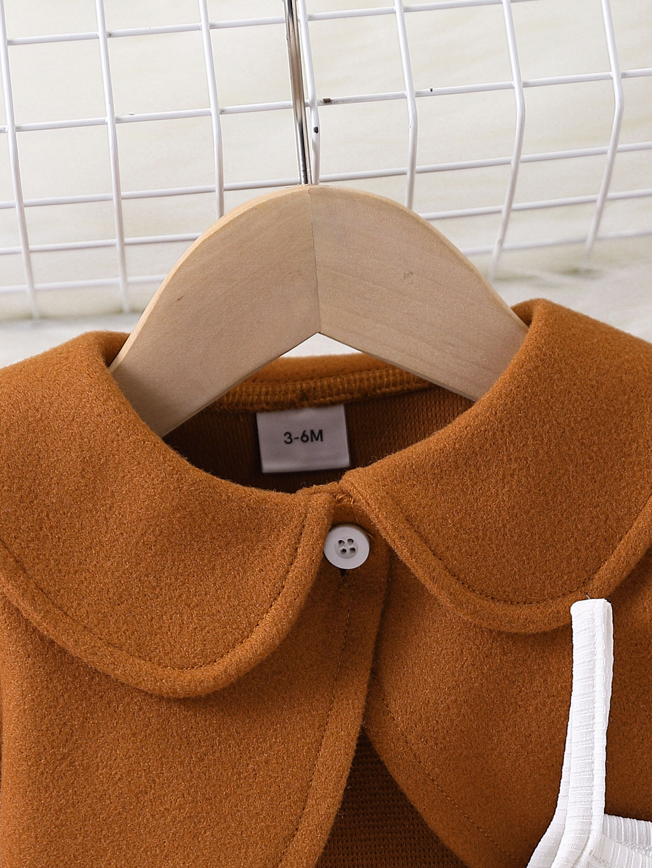 Conjunto Infantil Vestido Xadrez com Tule e Casaco