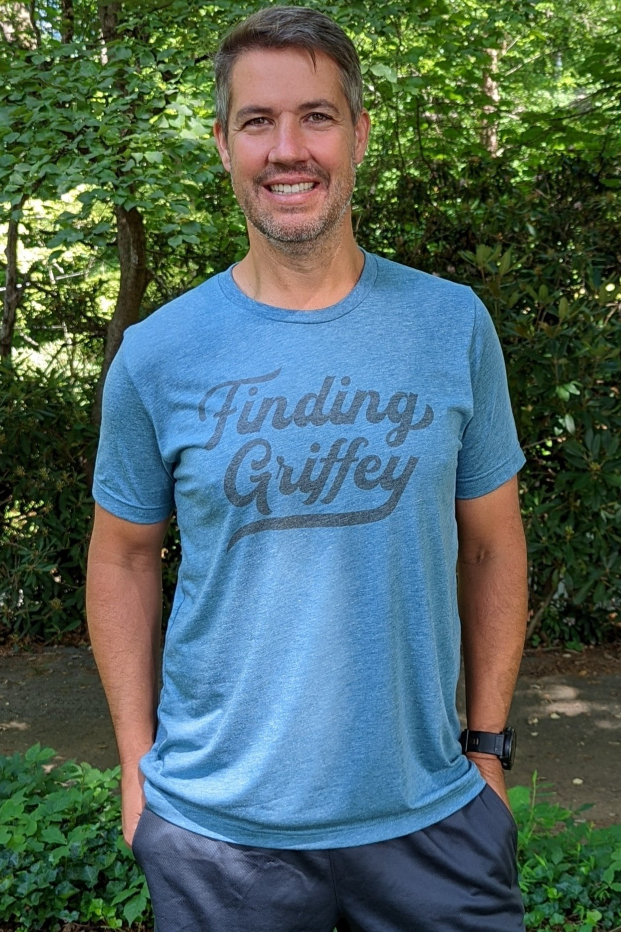 Finding Griffey Bella + Canvas Unisex Steel Blue