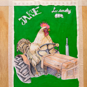 Lunchtime art ... lavori in corso...