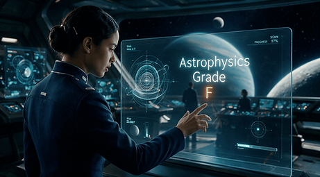 Astrophysics Grade (F) Failed