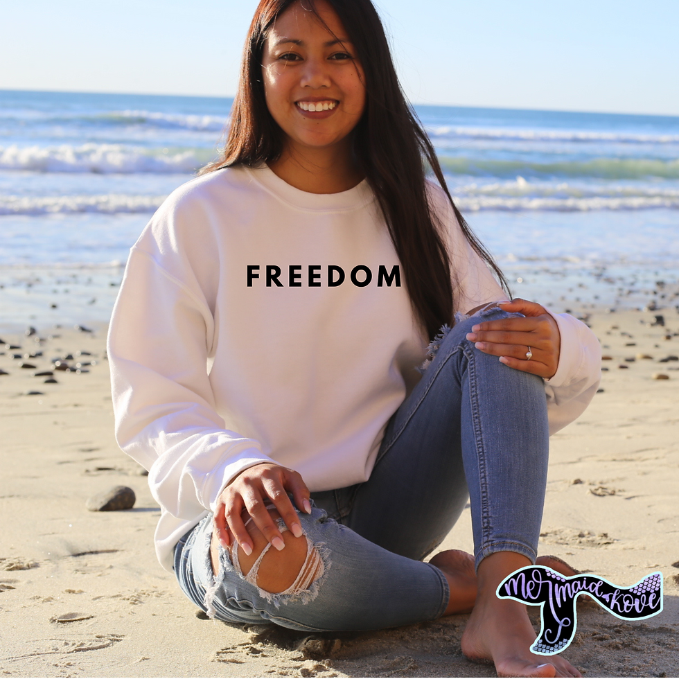 Thumbnail: FREEDOM SVG · PNG · JPG – Digital Design by Mermaid Kove