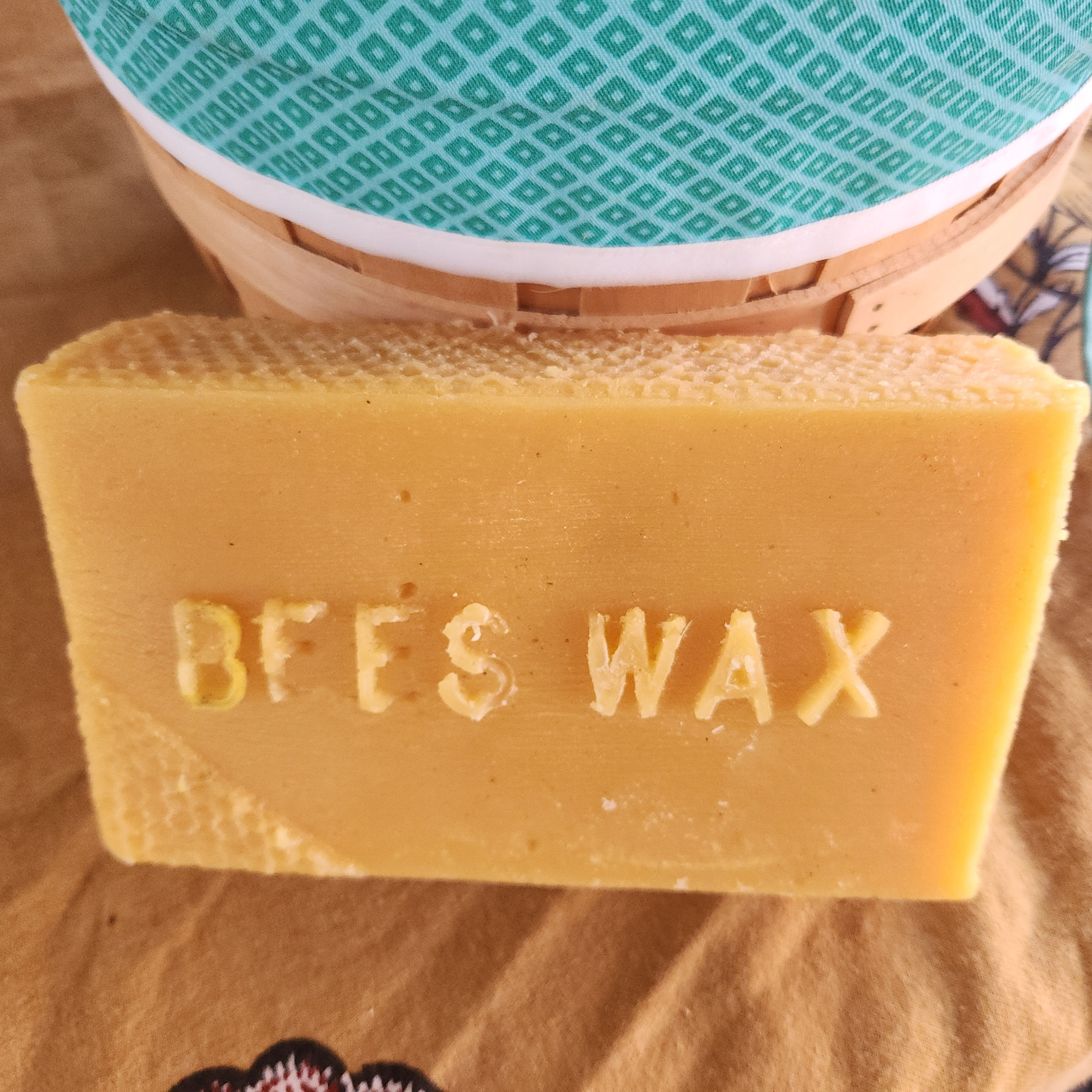 Oops! Over-filtered beeswax