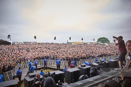 Festival Crowd from the Stage at Download Festival