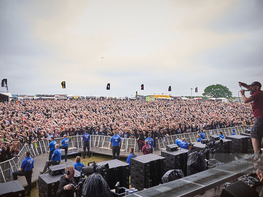 Festival Crowd from the Stage at Download Festival