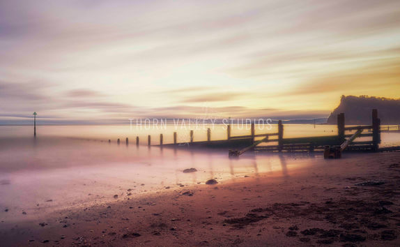 Teignmouth Sunset by Thorn Valley Studios