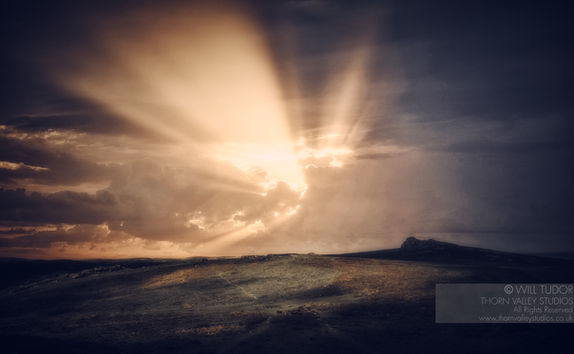 Haytor Sunset by Thorn Valley Studios