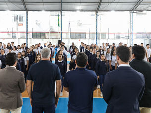 LÍDERES DO SINDGRAN VISITAM CAMPS E ANUNCIAM FUTURA CONTRATAÇÃO DE UM JOVEM APRENDIZ