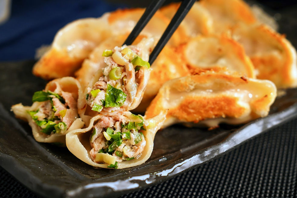 青蔥鮮肉餃