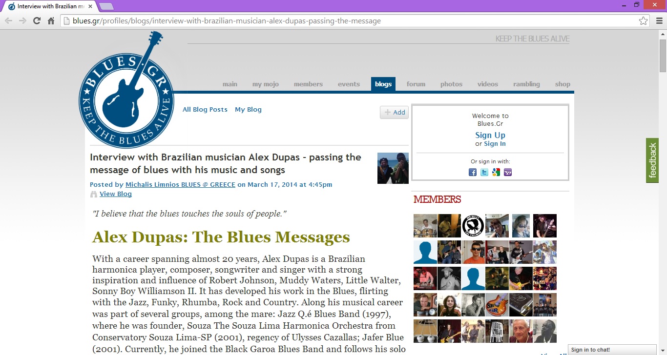 Blues GR - 17-03-2014