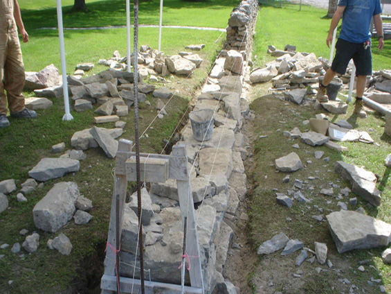 Dry Stack Wall, Perth